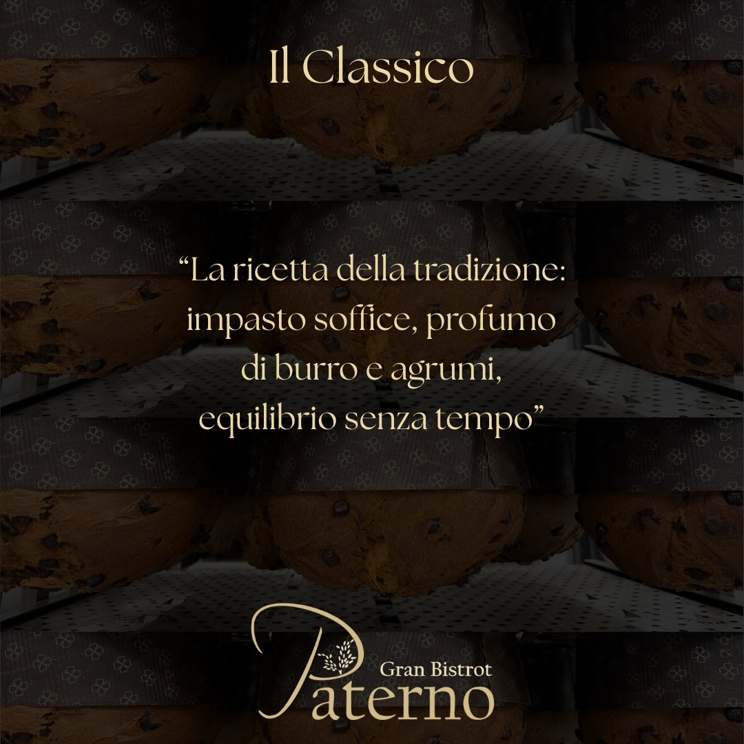 Panettone Classico Artigianale a Lievitazione Naturale