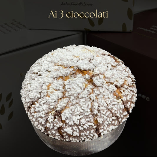Panettone Artigianale ai Tre Cioccolati